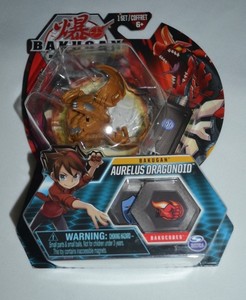BAKUGAN BATTLE PLANET BAKUCORES BAKUGAN AURELUS DRAGONOID ...