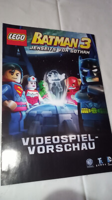 DC Super Heroes Batman 3, Lego-Promo Video-Spiel Vorschau, 12x17 cm