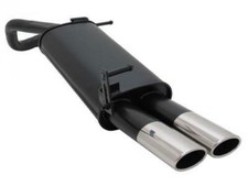 Novus Sportauspuff GruppeN 2x85/58mm AM-Design VW Polo V+Facelift 9N 1,4/TDI