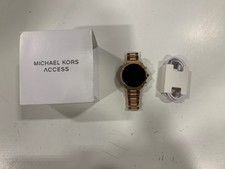 Michael Kors Gen 5 Bradshaw 44mm Case, Rose Gold Band Smartwatch (MKT5105)  for sale online | eBay