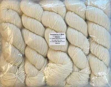 DK 100% Superwash Undyed Yarn, Extra Fine Merino Wool 5 x 100 gm Packs (AC Wood)