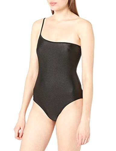 Billabong Junior's Love Bound One Piece Swimsuit, Black Pebble, SSmall - Picture 1 of 2