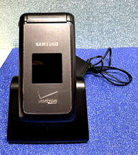 Samsung SCH-U320 Haven Verizon CDMA FLIP Cell Phone and Charger. WORKS