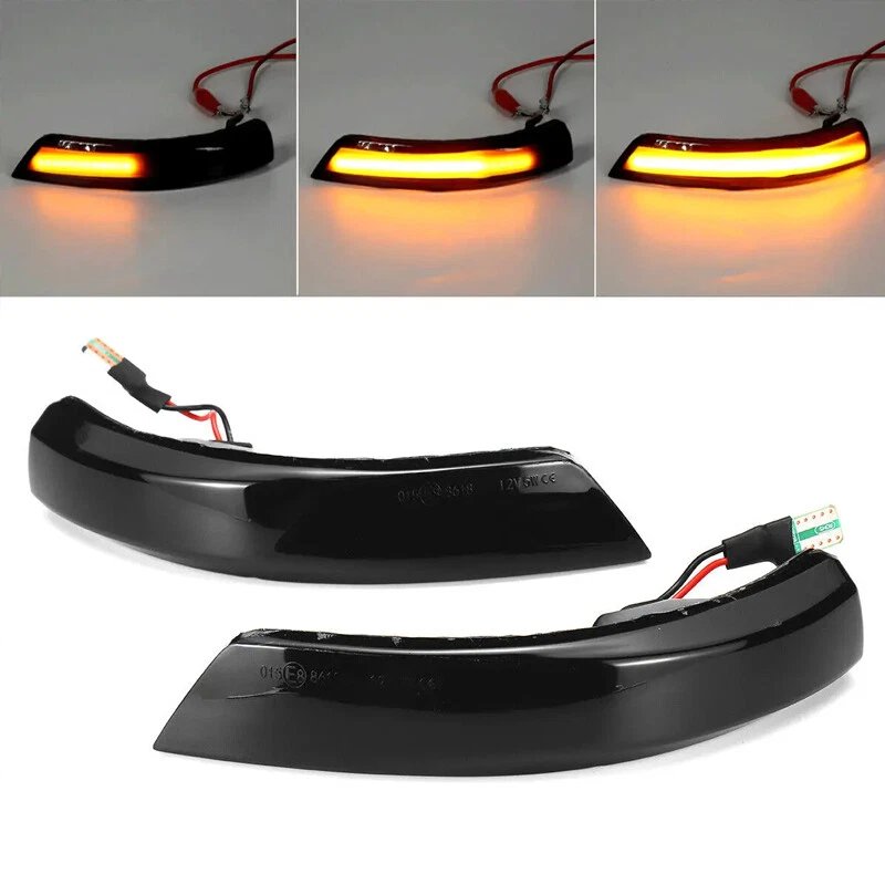 Dynamic LED Side Mirror Turn Signal Light For Ford Focus MK3 SE/ST/RS 2012-2018 - Imagen 2 de 4