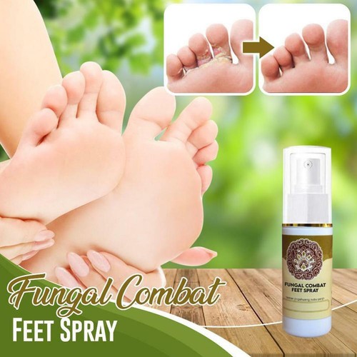 Fungus Combat Feet Spray Anti Fungal Infections Athlete's Foot Spray