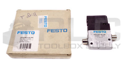 NEW FESTO CPE10-M1H-3GL-M5 SOLENOID VALVE 162886 MSZD-3-24 DC 1W 24V DC