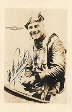 James H. Doolittle Signed Autograph RPPC Photo Postcard COPY