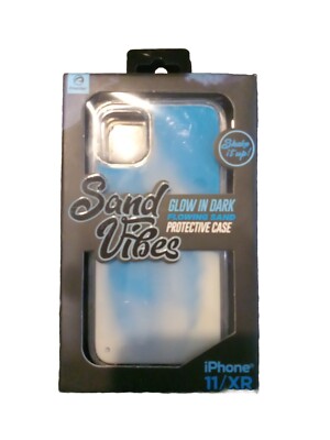 Premier Accessory Group PSV-IPXRBL iPhone 11/XR Sand Vibes Glow In Dark Flowing