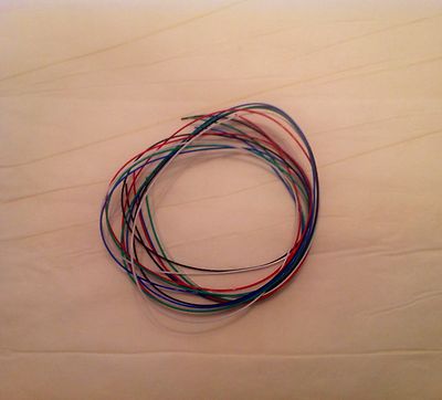 30  or 76.2 cm Tonearm Wire 32 AWG Stranded Silver Plated Copper Without Clips