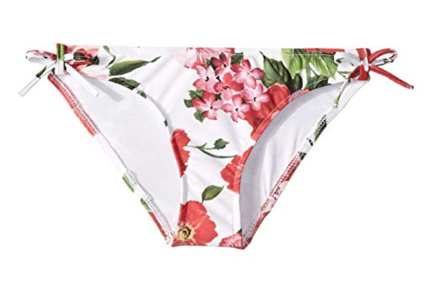 Milly Minis Multi/Floral Pinafore String Kids Bikini Set Girls