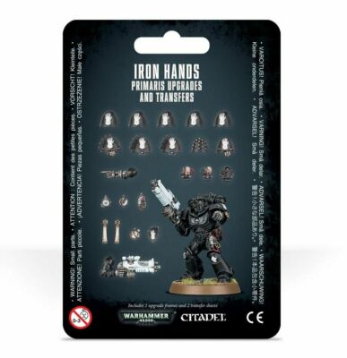 Iron Hands Primaris Upgrades and Transfers - Warhammer 40k - Brand New! 55-09C