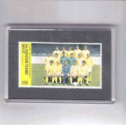 The Sun 1971 Soccerstamp Football Team Stamp in a Fridge Magnet - Various - Picture 66 of 79