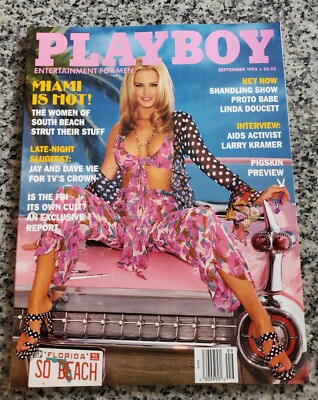 80’S★PLAYBOY★ブレスレット★29★ビンテージ★USA★プレイボーイ★ Playboy - September, 1993 WOMEN OF SOUTH BEACH (Playmate CARRIE