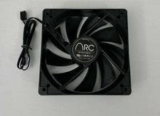 3x ARC 120mm Black Computer Case Fans 12V DC 0.16A 1.92W DF1202512SELN