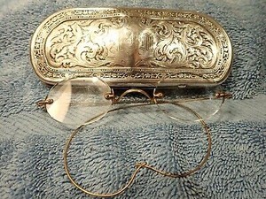 engraved eyeglass case