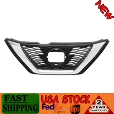 Front Grille Assembly Bumper Replacement for 2020 2021 Nissan Rogue Sport Chrome