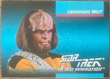Star Trek: The Next Generation Trading Card - #007 Lieutenant Worf