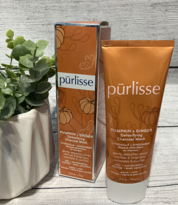 shop clearance NIB swt mask charcoal Ginger + Pumpkin Purlisse 2 of