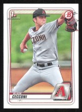 2020 Bowman Draft SLADE CECCONI 1st Year Baseball card ARIZONA DIAMONDBACKS #85