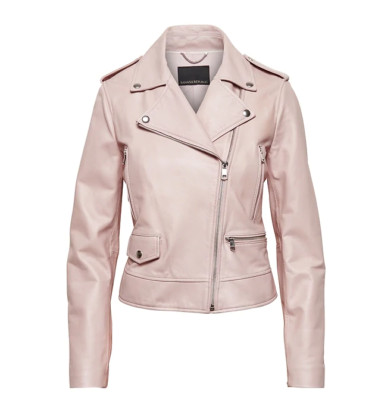 Banana Republic Leather Moto Jacket 
