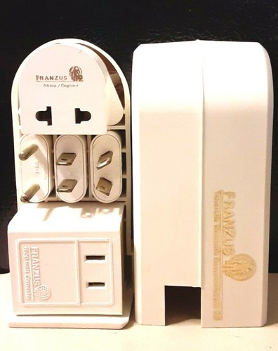 Franzus Travel-Lite Worldwide Converter Adapters Model M-1600