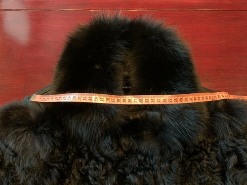 Burberry Prorsum FW14 Fox Fur Lamb Shearling Biker Leather Jacket - IT 40 US 6 - Picture 10 of 13