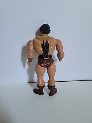 VINTAGE 1983 GALOOB JOHN BLACKSTAR LASER LIGHT BLACKSTAR LOOSE FIGURE AS IS