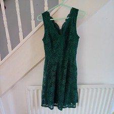 V Neck Lace Dress