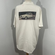 Vintage Jerzees Polo Shirt Mens Extra Large Studebaker Car USA Made