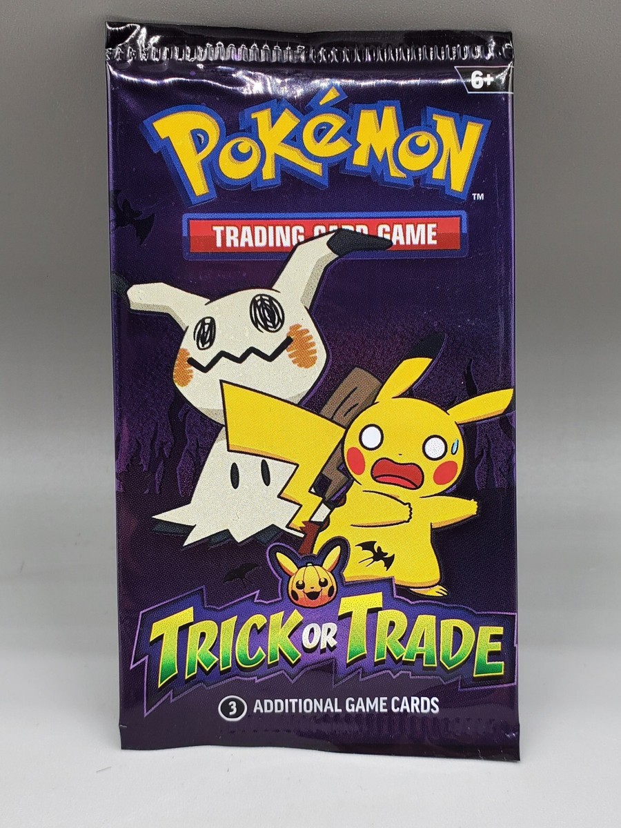 Pokemon 2023 Halloween Trick Or Trade 3 Card Pack