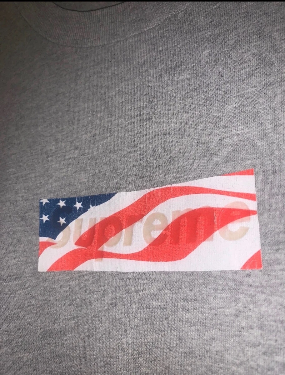 2001 supreme patriot box logo (9/11)