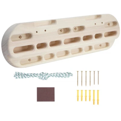 NISORPA Climbing Board Hangboard für Fingertraining Grip Hangboard Bouldering Equipment