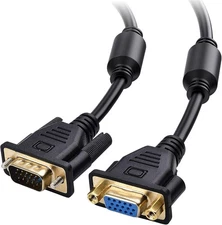 Cable Matters 6ft VGA Extension Cable Male to Female Not Dual Male DB9 Serial