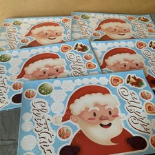 5x Packs Of Christmas Window Stickers