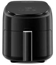 Chefman TurboFry 2 Quart Digital Air Fryer PFAS Free Dishwasher Safe - Black