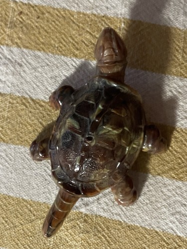VTG MCM Germany Celluloid Turtle Figurine. Articulated Bobble head &Tail. Cute! 