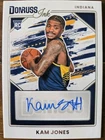 2025-26 Panini Donruss Kam Jones Ink RC Auto