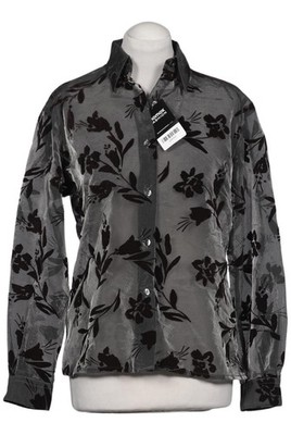 Robert Friedman Bluse Damen Oberteil Hemd Hemdbluse Gr. M Grau #yybmour