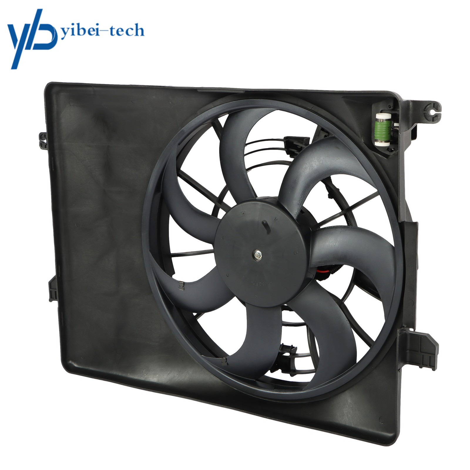 Radiator Cooling Fan Assembly For 2010-15 Hyundai Tucson 11-16 Kia Sportage 2.4L
