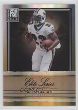 2007 Donruss Elite Elite Series Gold 844/1000 Ronnie Brown #ES-17 v9t