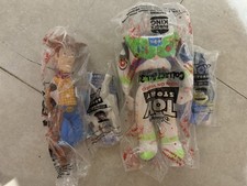 BURGER KING 1995 "Toy Story" Plush Figures Complete Set of 4 NIP RARE