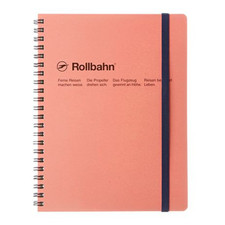 Delfonics Rollbahn Spiral Classic Notebooks: 6-1/2 in. x 8-1/2 in. Blush Pink 