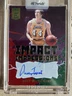 2021-22 Panini Donruss Elite Basketball #II-JWS Jerry West Auto Red & Green