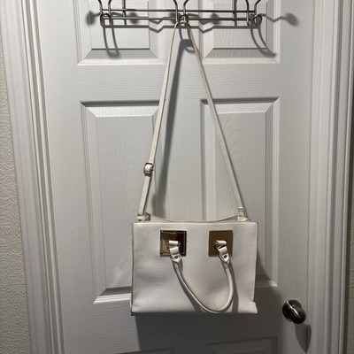 Madison West White Large Handbag Used Great For Students Or Taking Work Home