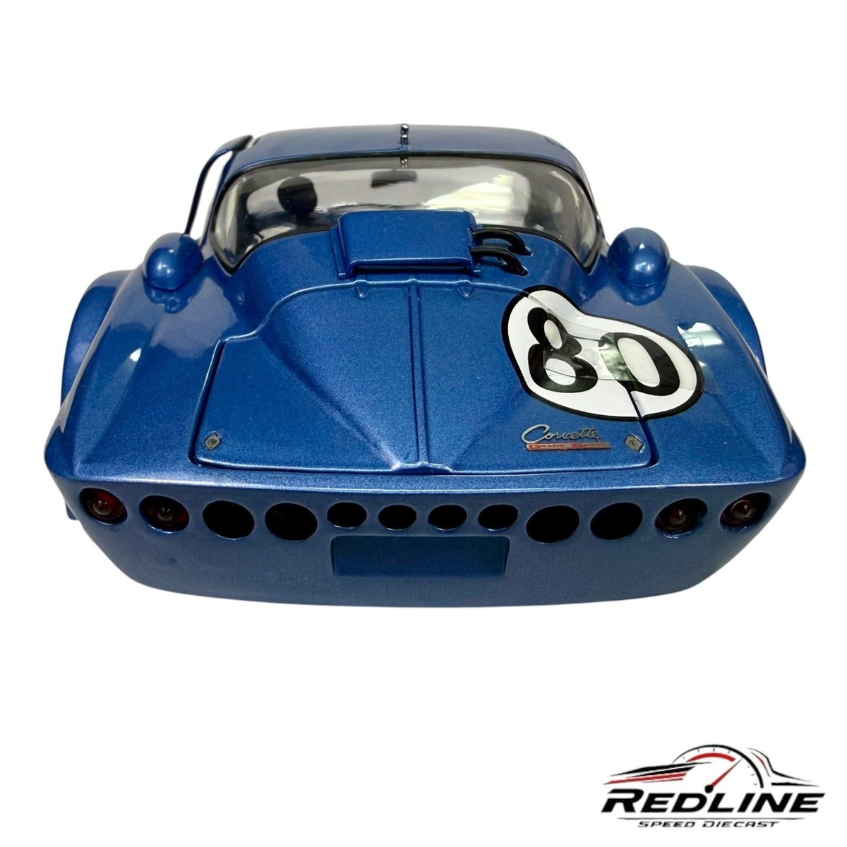 Exoto Racing Legends Corvette Grand Sport Blue coupe #80 Nassau