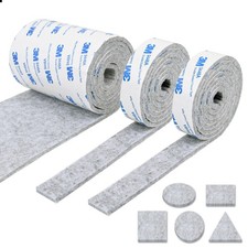 Vicloon Furniture Pad, DIY Furniture Felt Pads Felt Strip Roll, Self Adhesive...