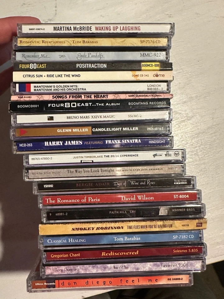 Lot of 100 Assorted CDs MIX ALL Genres Artwork+Case Wholesale Bulk FREE SHIP - Image 3 of 4