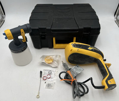 WAGNER FLEXIO 590 HANDHELD PAINT SPRAYER MODEL 2332489 W/CASE & (1) NOZZLE