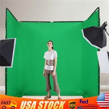 Screen Backdrop with Stand Portable Collapsible Photography Background for Photo