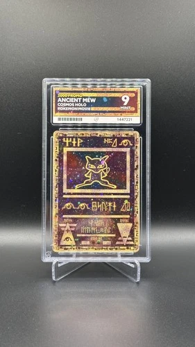 Pokémon TCG Ancient Mew 2000 Movie Promo Ace 9 Mint English Graded